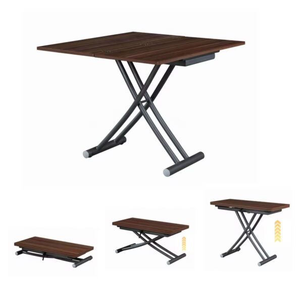 Minimalist Bianca Lifting Multifunctional Foldable Coffee Table - Image 2