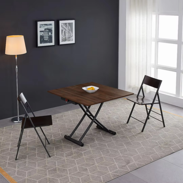 LumiLift Multi-Purpose Table with Lifting Mechanism Adjustable Height And Size - Image 2